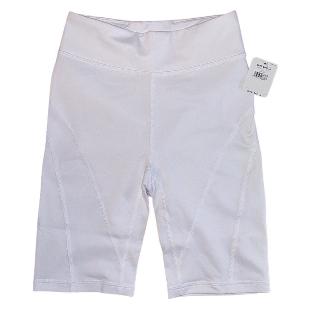 Free People Movement Biker Baby Short/ Good Karma High-Neck Crop size XS/S - Picture 4 of 11